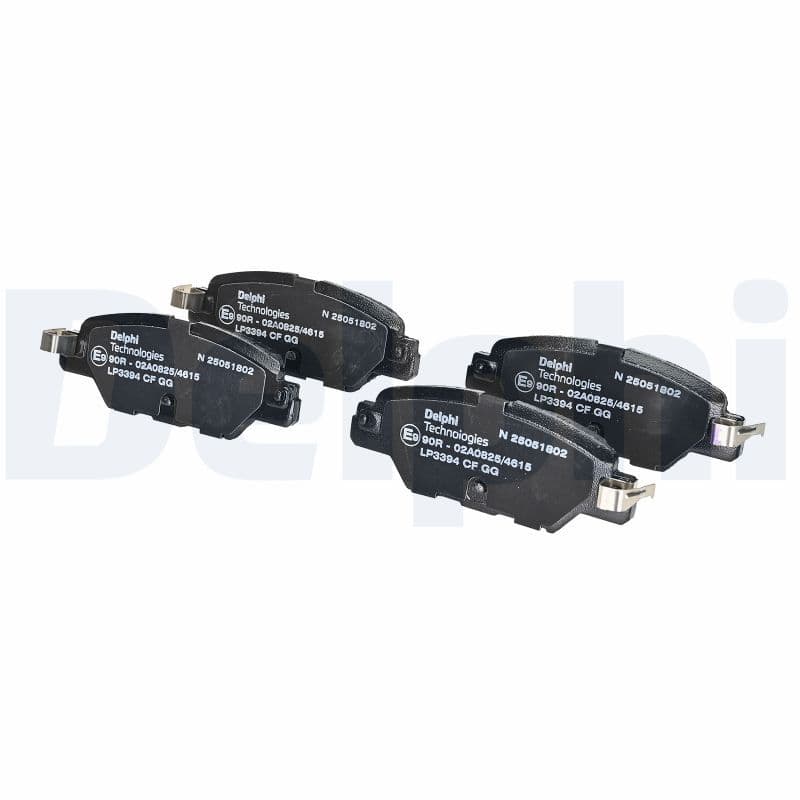 set placute frana,frana disc DELPHI LP3394