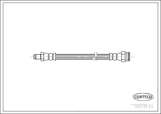 Furtun frana CORTECO 19018133