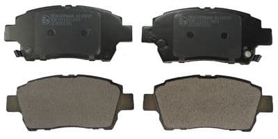 set placute frana,frana disc DENCKERMANN B110978