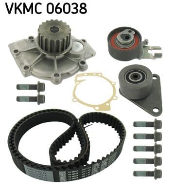 Set pompa apa + curea dintata SKF VKMC 06038