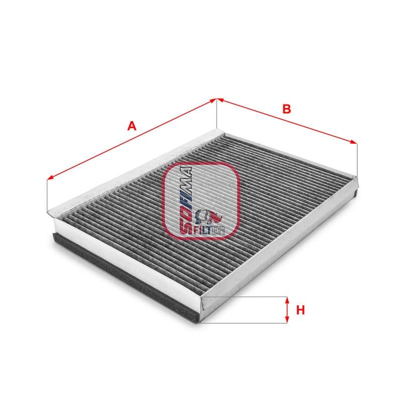 Filtru, aer habitaclu SOFIMA S 4161 CA