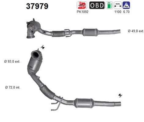 Catalizator AS-PL 37979