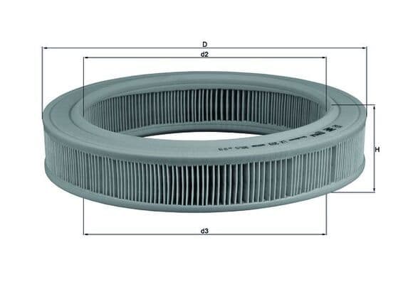 Filtru aer MAHLE LX 203