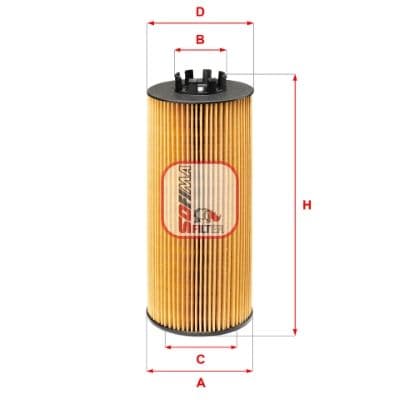 Filtru ulei SOFIMA S 5236 PE