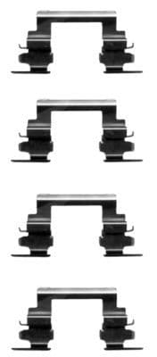 Set accesorii, placute frana TEXTAR 82507300