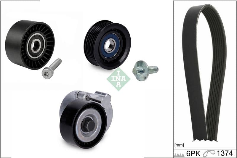 Set curea transmisie cu caneluri Schaeffler INA 529 0417 10