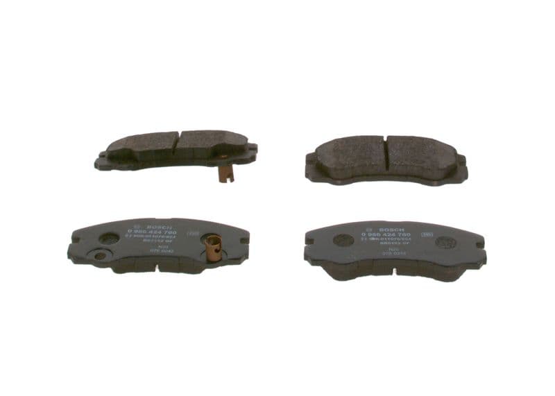 set placute frana,frana disc BOSCH 0 986 424 760