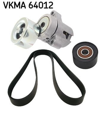 Set curea transmisie cu caneluri SKF VKMA 64012
