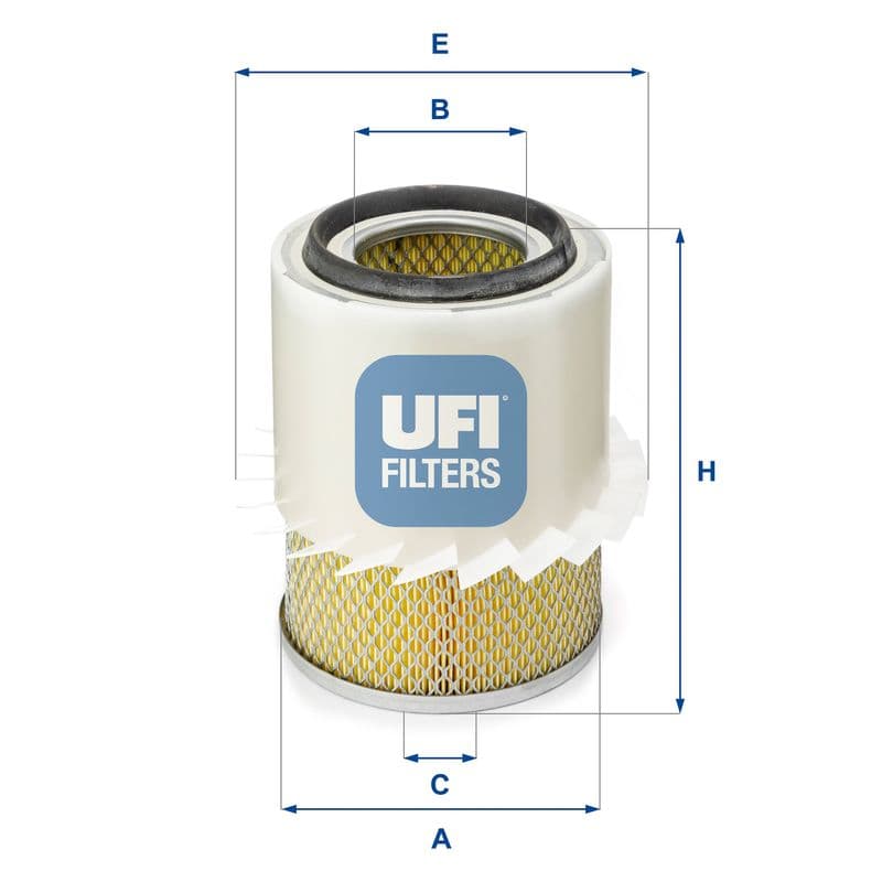 Filtru aer UFI 27.282.00