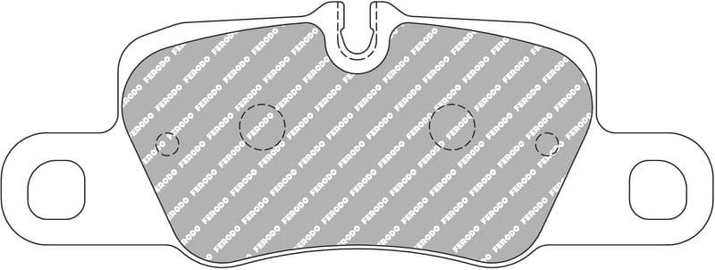 set placute frana,frana disc FERODO FCP4713G