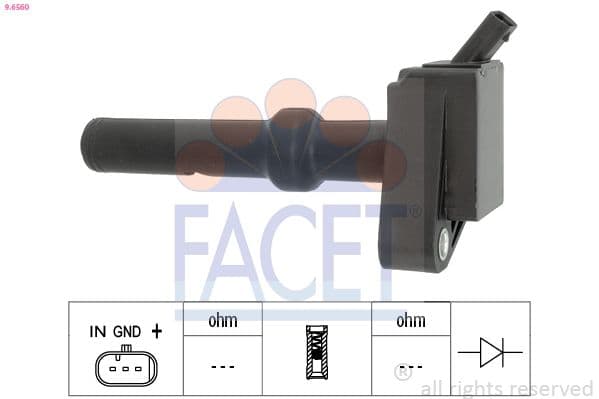bobina de inductie FACET OE Equivalent 9.6560
