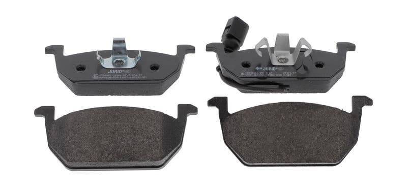 set placute frana,frana disc JURID 573606J