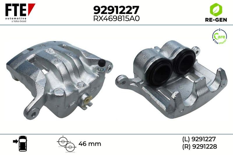 Etrier frana FTE 9291227