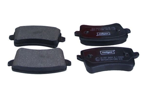 set placute frana,frana disc MAXGEAR 19-1997