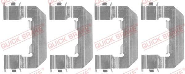Set accesorii, placute frana QUICK BRAKE 109-1824