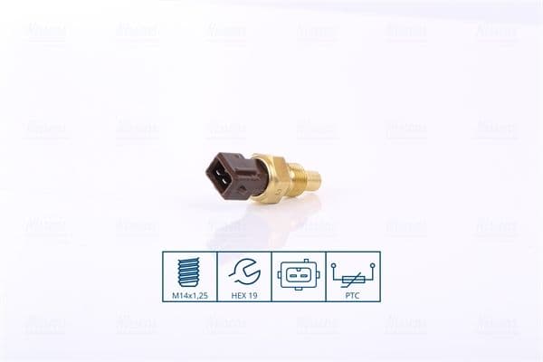 senzor,temperatura lichid de racire NISSENS 207014