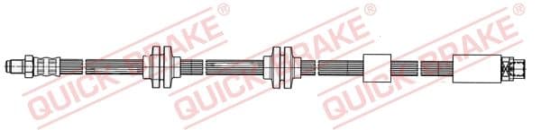 Furtun frana QUICK BRAKE 35.917