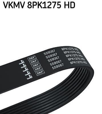 Curea transmisie cu caneluri SKF VKMV 8PK1275 HD