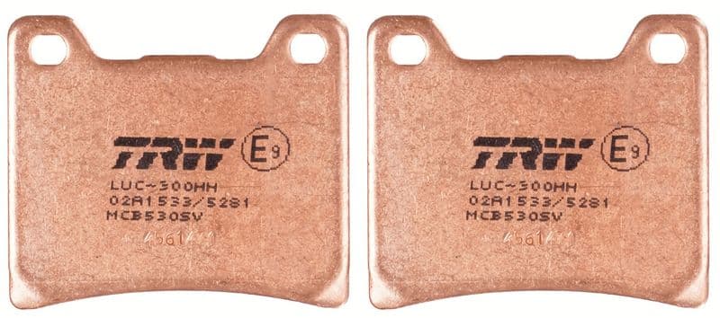 set placute frana,frana disc TRW Sinter Street MCB530SV