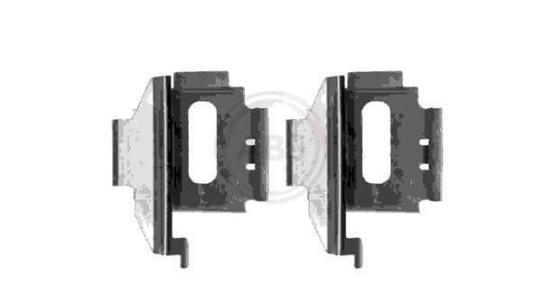 Set accesorii, placute frana ABS 1282Q