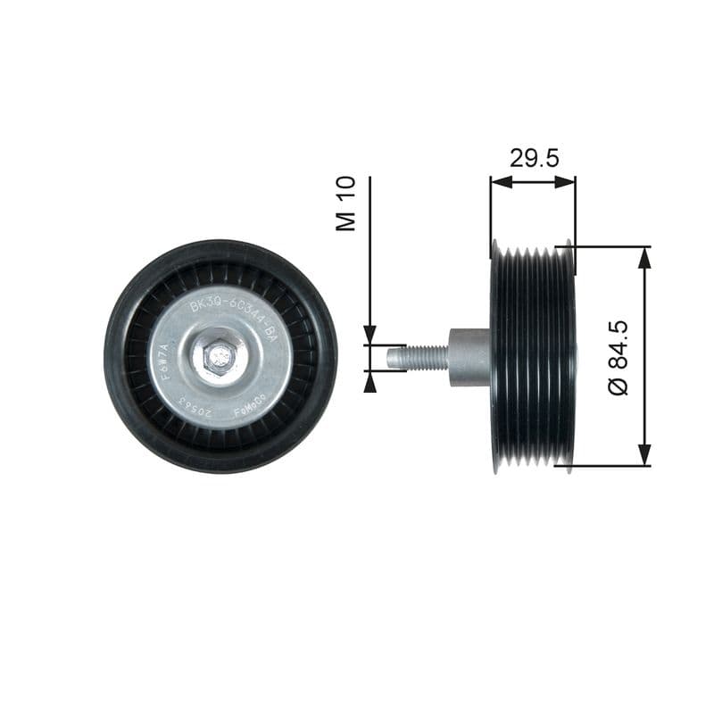 Rola ghidare/conducere, curea transmisie GATES DriveAlign™ T36536
