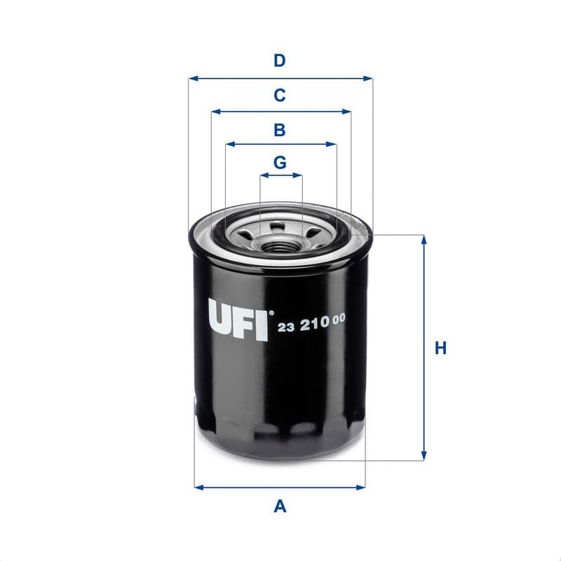 Filtru ulei UFI 23.210.00
