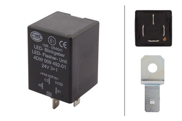 Modul semnalizare HELLA 4DW 009 492-011