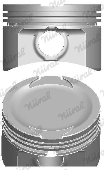 Piston NÜRAL 87-138400-40