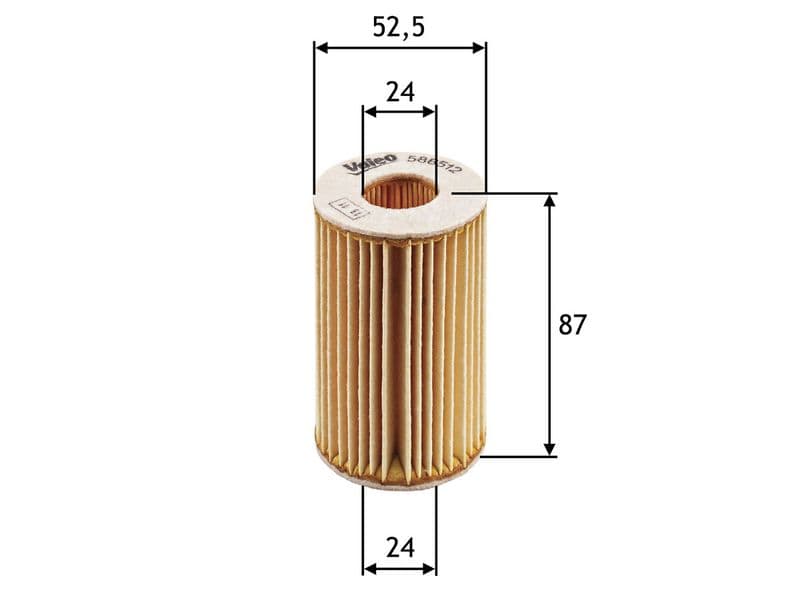 Filtru ulei VALEO 586512