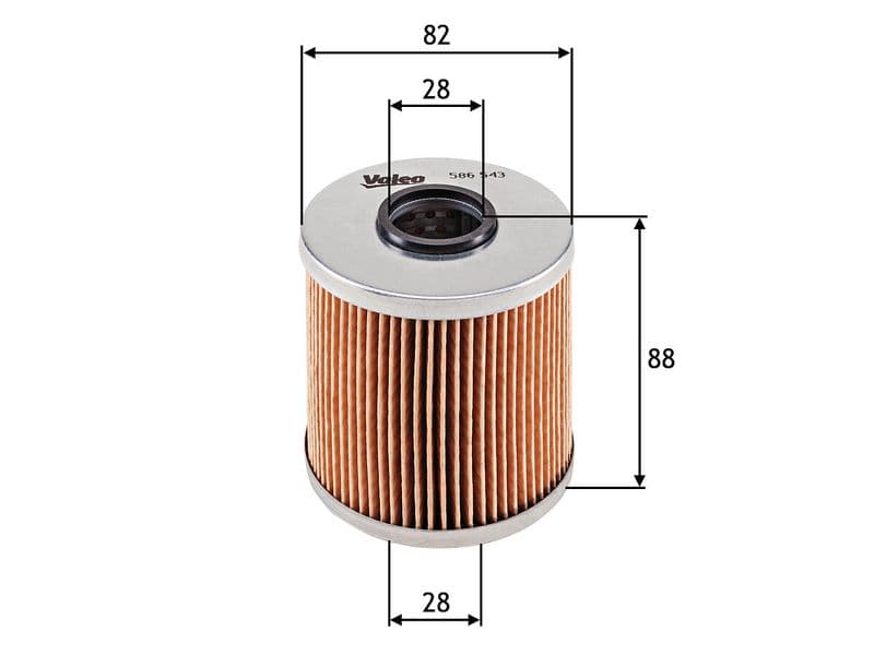 Filtru ulei VALEO 586543