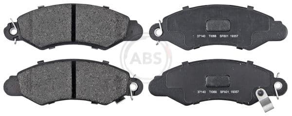 set placute frana,frana disc ABS 37140