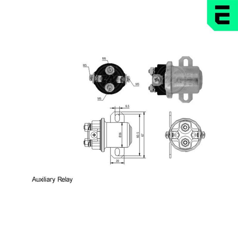 Solenoid, electromotor ERA ZM4408