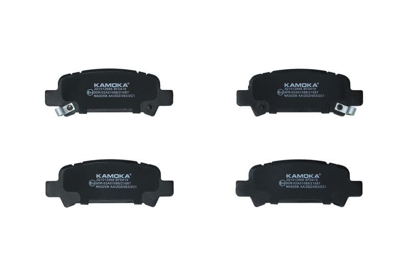 set placute frana,frana disc KAMOKA JQ1012666