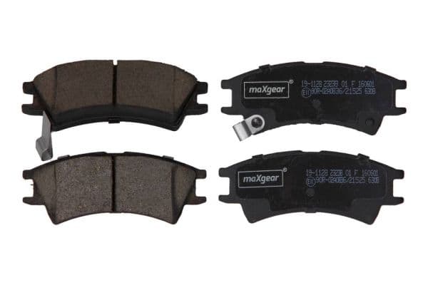 set placute frana,frana disc MAXGEAR 19-1128