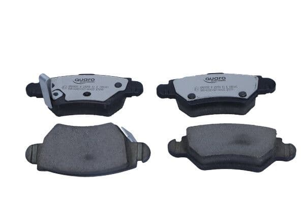 set placute frana,frana disc QUARO SILVER CERAMIC QP0982C