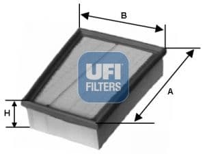 Filtru aer UFI 30.157.00