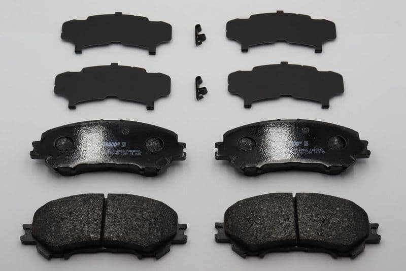 set placute frana,frana disc FERODO PREMIER ECO FRICTION FDB4843