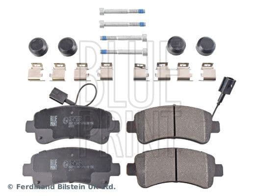 set placute frana,frana disc BLUE PRINT ADP154248
