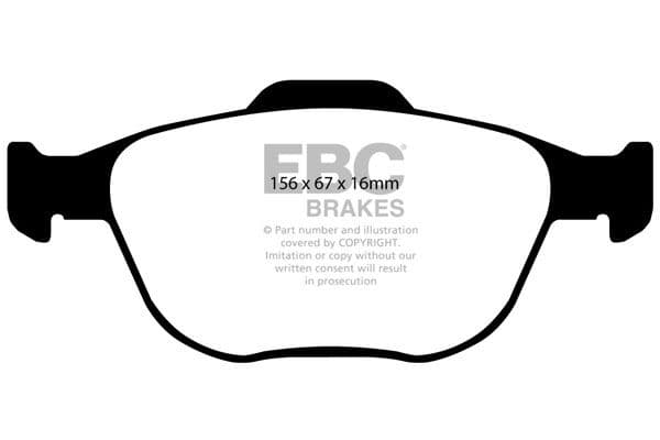 set placute frana,frana disc EBC Brakes DP41641R