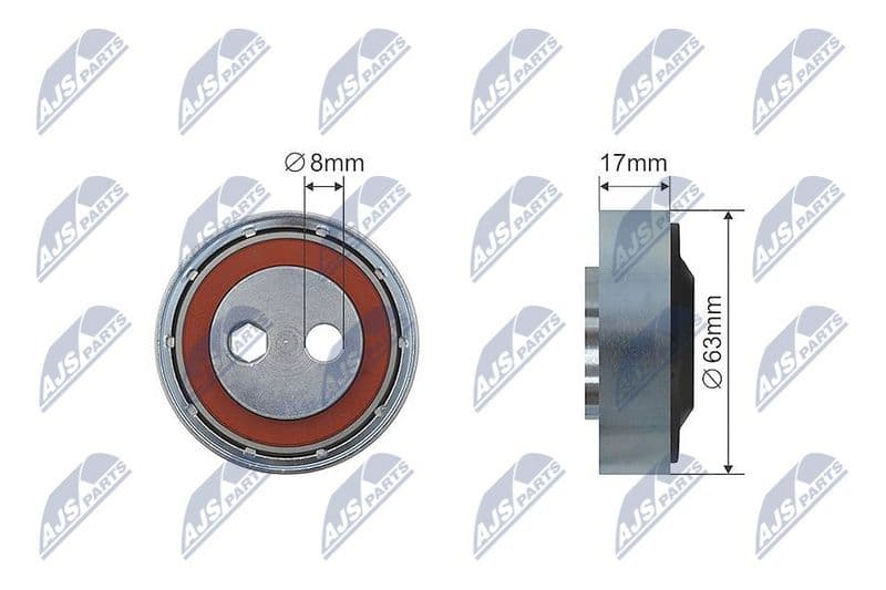 rola intinzator,curea transmisie NTY RNK-AU-007