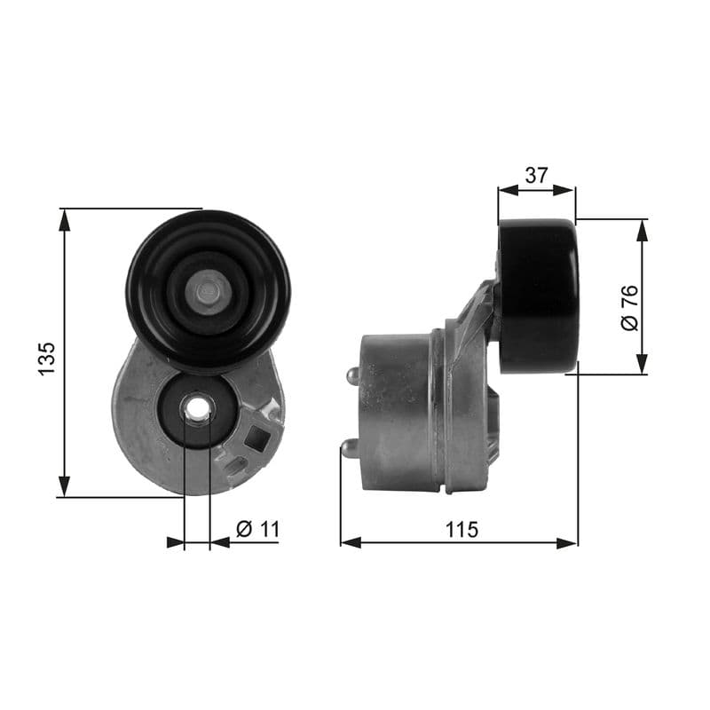 Intinzator curea, curea distributie GATES DriveAlign™ T38431