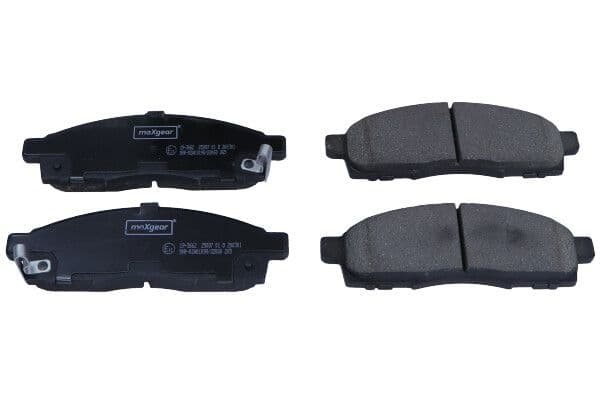 set placute frana,frana disc MAXGEAR 19-3662