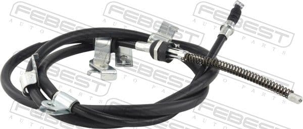 Cablu, frana de parcare FEBEST 04100-KB4TLH