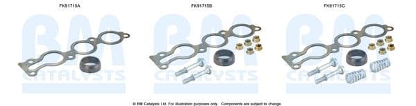 Set montare, catalizator BM CATALYSTS FK91715