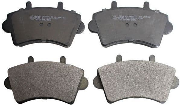 set placute frana,frana disc DENCKERMANN B110582
