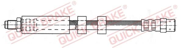 Furtun frana QUICK BRAKE 32.972