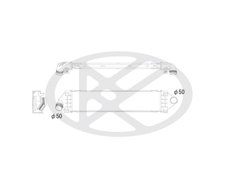 Intercooler, compresor KOYORAD IA320118