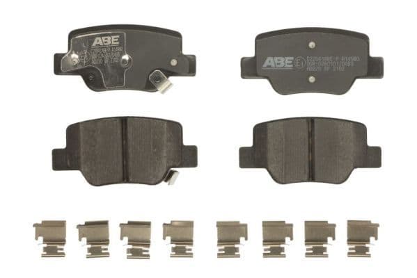 set placute frana,frana disc ABE C22041ABE-P