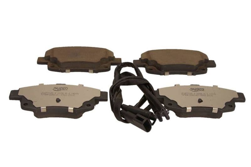 set placute frana,frana disc QUARO SILVER CERAMIC QP7135C