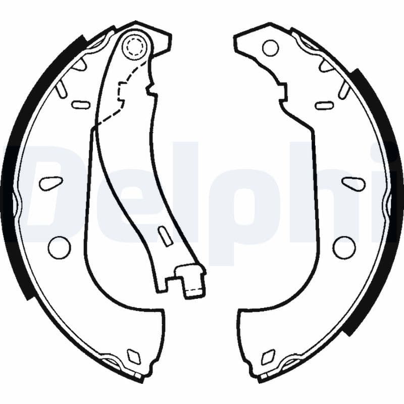 Set saboti frana DELPHI LS1379